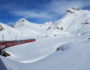 Bernina Red Train Glacier